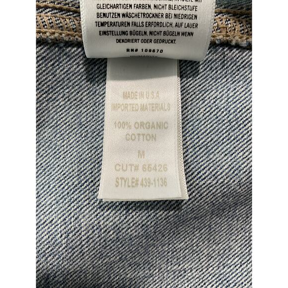 Citizens Of Humanity 'Danni' Blue Cotton Denim Dress Size M - Picture 6 of 6